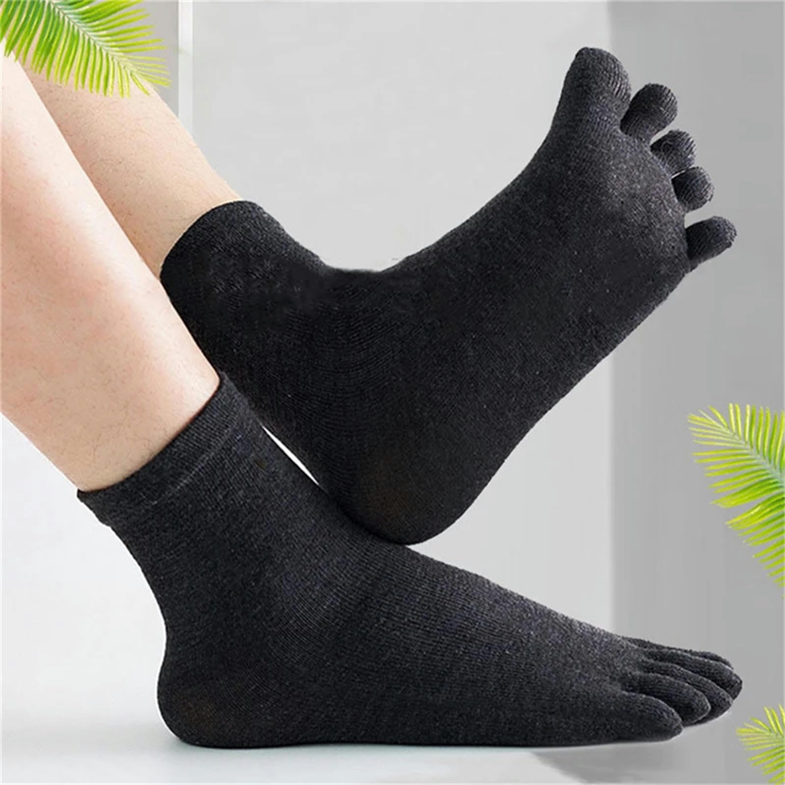 Skarpety 5 par unisex męskie damskie skarpety z palcami bawełniane pięciopalcowe skarpety do biegania sportowe skarpety