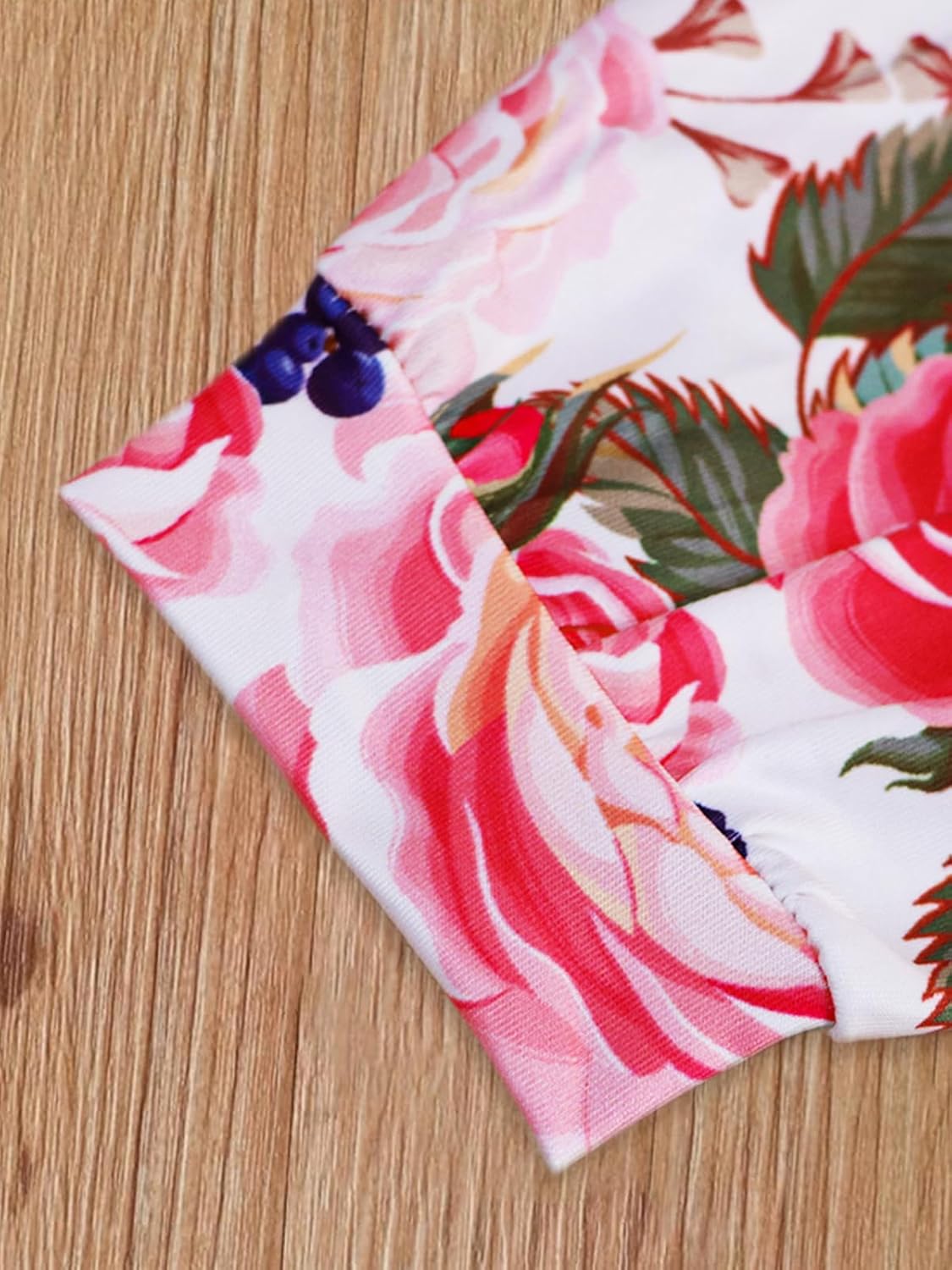 AMAWMW Baby Girl Clothes Set Daddys Little Girl Ruffle Romper Top Camouflage Pants Newborn Infant Baby Girl Outfit - Image 7