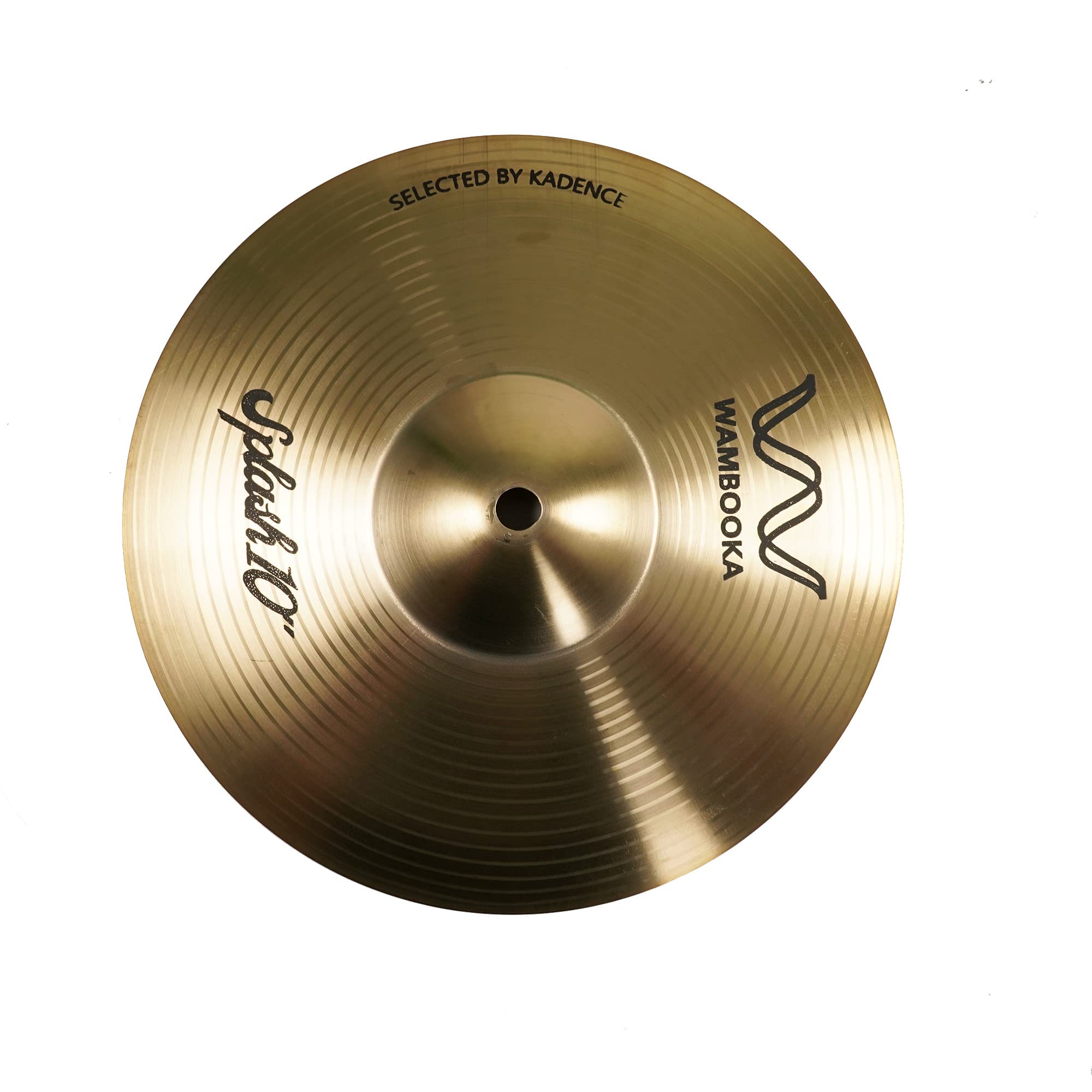 Cymbals HCS Plano Splash 10 pulgadas (25,4 cm) para batería – Acabado tradicional de aleación
