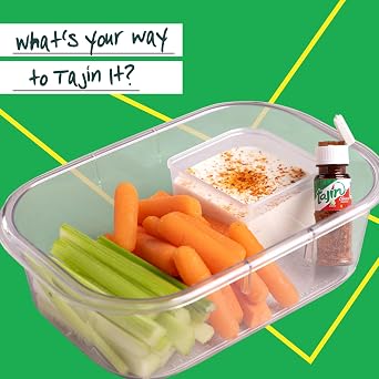Tajin Clasico Seasoning, Mini Pouch, Mexican Chili Lime Spice Blend for Fruit, Snacks, Tacos, and Drinks, Zesty Flavor Enhancer, 0.35 oz (Pack of 2)