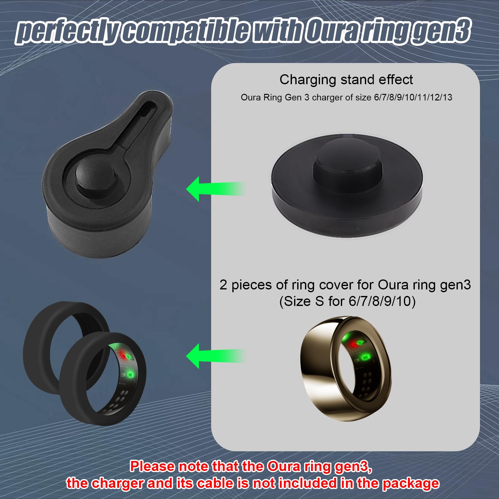 Fast Charger Usb C Oura Gen3 Smart Ring Charger Size Full