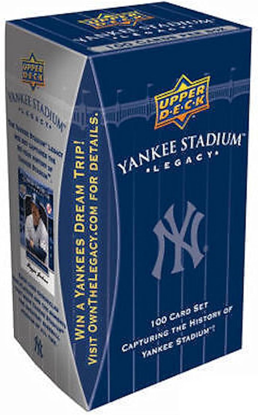 New York Yankees 2008 Upper Deck Yankee Stadium Box Sets Sports Related Trading