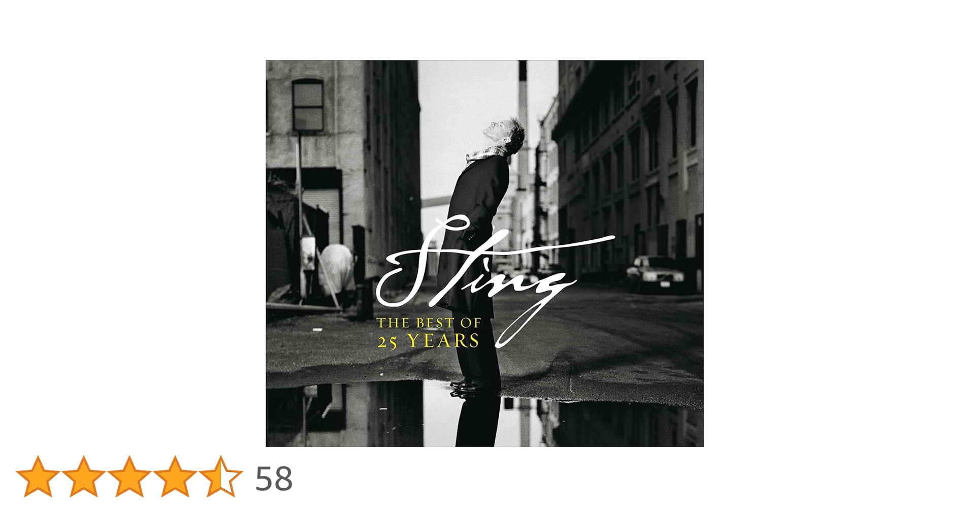 BEST OF 25 YEARS STING スティング Sting - Best of 25 Years the - Amazon.com Music