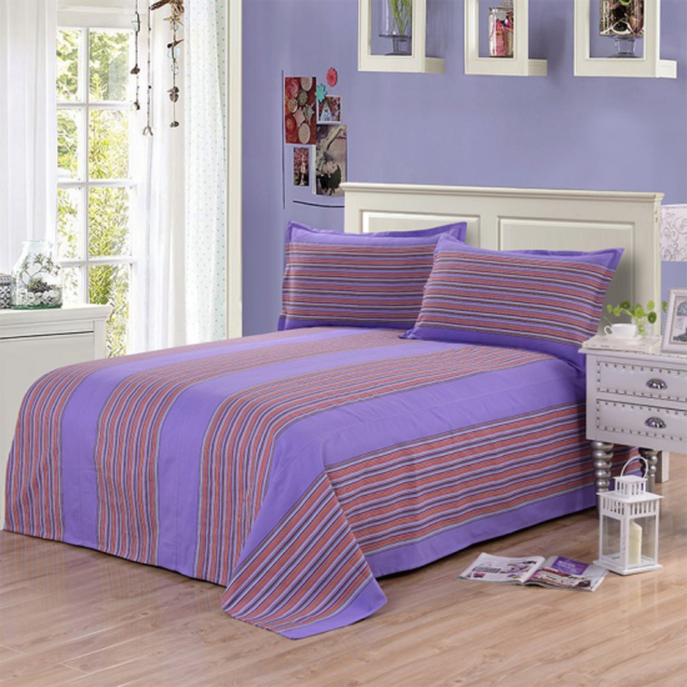 Drap de lit double pur coton hypoallergénique fini les sueurs nocturnes