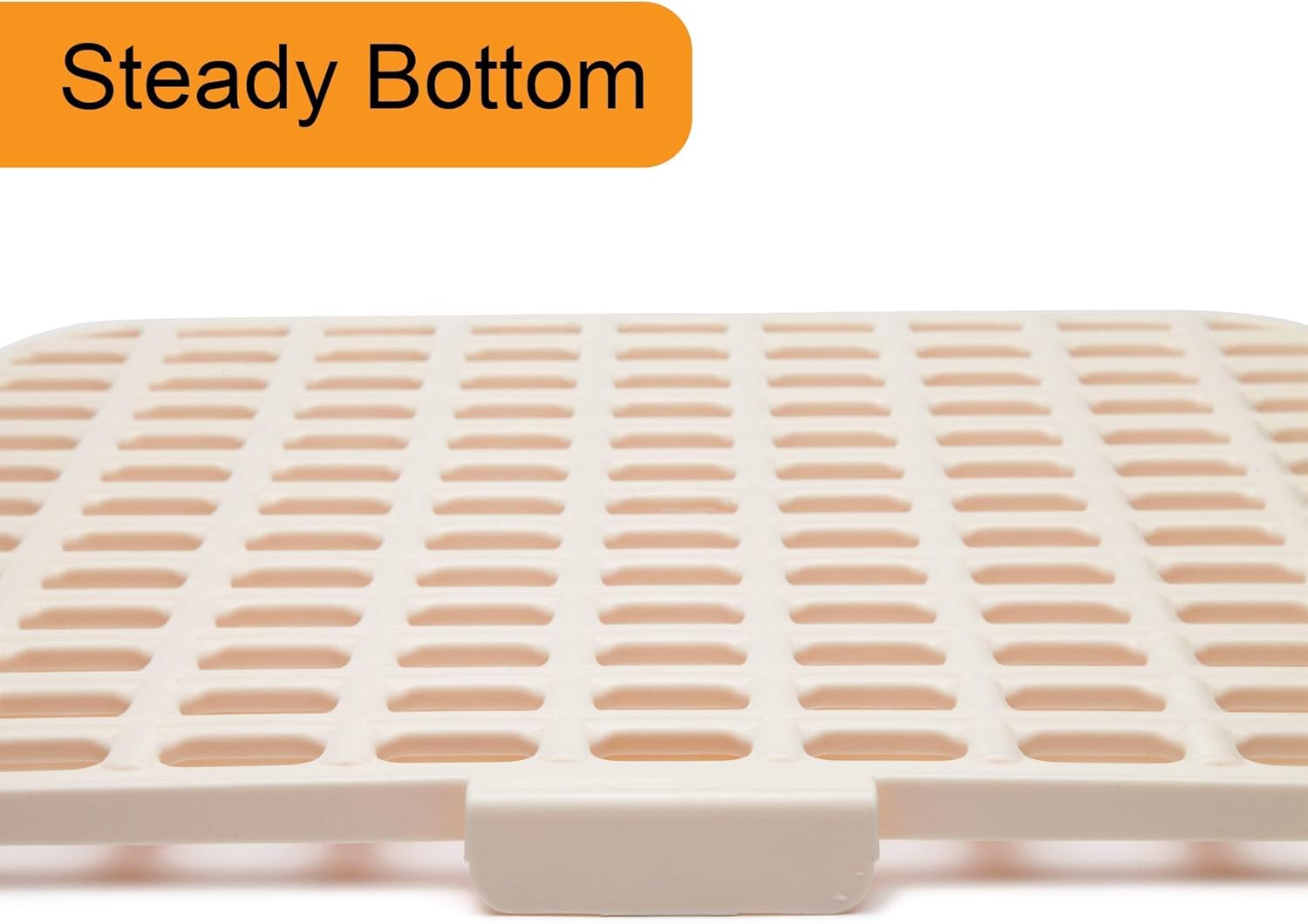 CALPALMY Large Rabbit Litter Box + 110 pcs Pads, Drawer, Corner Toilet Box and Bigger Pet Pan for Adult Guinea Pigs, Chinchilla, Ferret, Galesaur, Small Animals