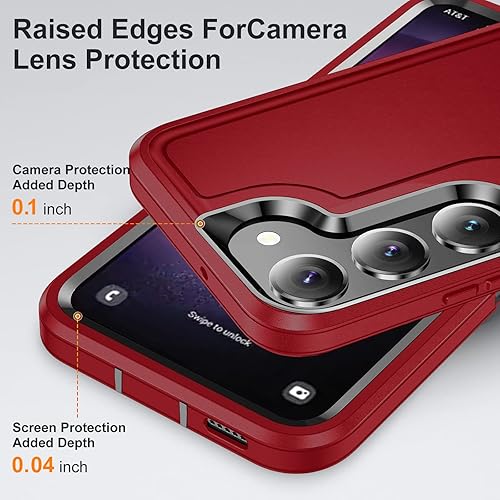 Miniatura 44 de BaHaHoues Funda para Samsung Galaxy S23 Ultra con soporte integrado, a prueba de golpes y caídas de grado militar para Galaxy S23 Ultra 5G