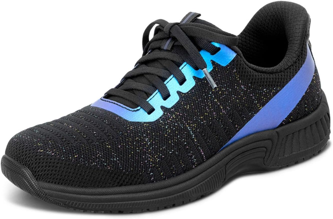 Orthofeet Women's Orthopedic Knit Kita Hands-Free Sneakers