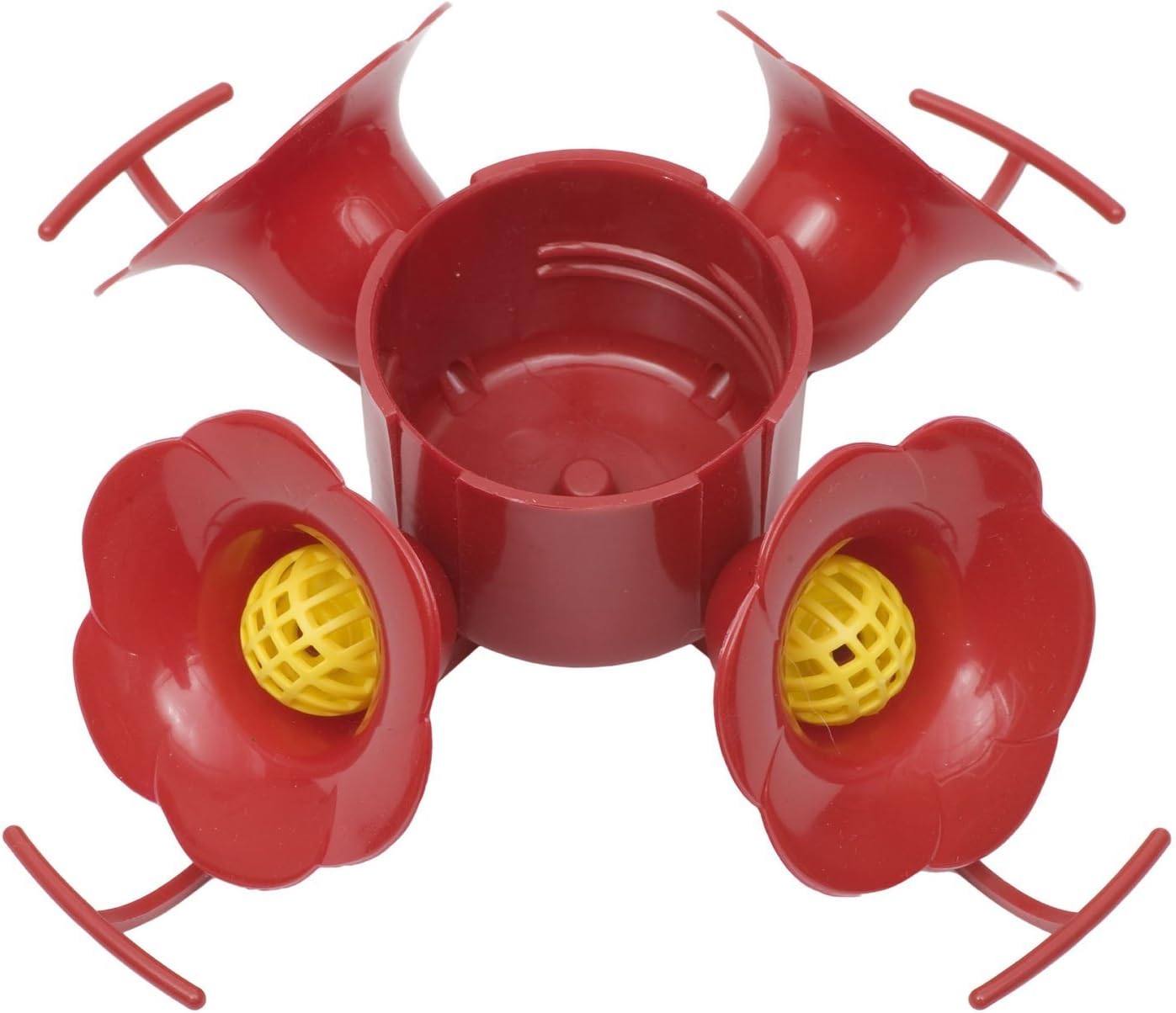 Perky Pet 203CPBN 8 Oz Clear Glass Hummingbird Feeder Set of 2