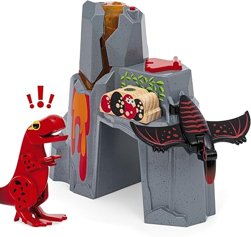 Miniatura 7 de BRIO World - 36092 Dinosaur Erupting Volcano Juego de tren de juguete para niños a partir de 3 años