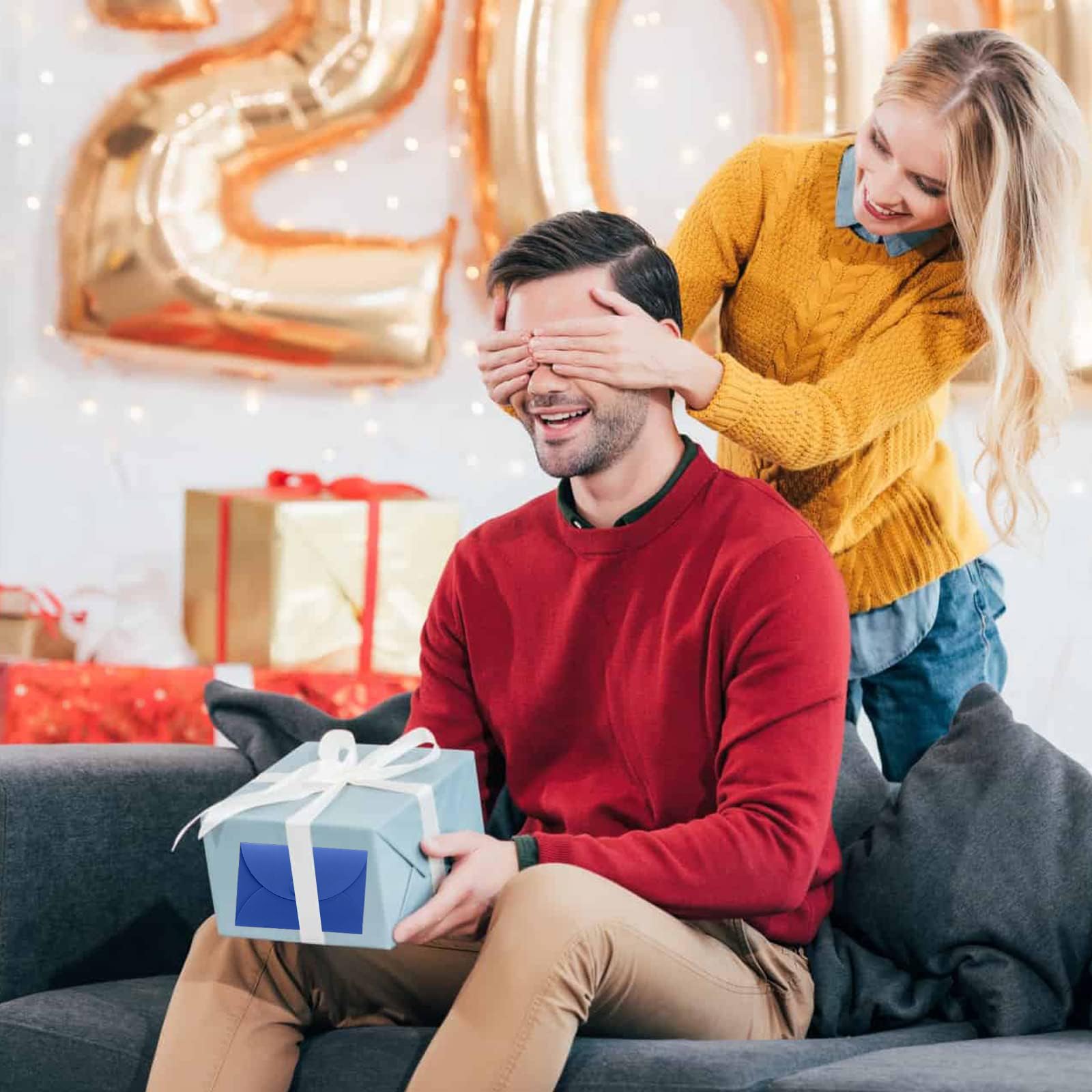 14 sztuk kopert, kolorowe koperty z zamknięciem w kształcie serca, karteczki do opisywania, na kartki okolicznościowe, zaproszenia, karty podarunkowe i zaproszenia na imprezę