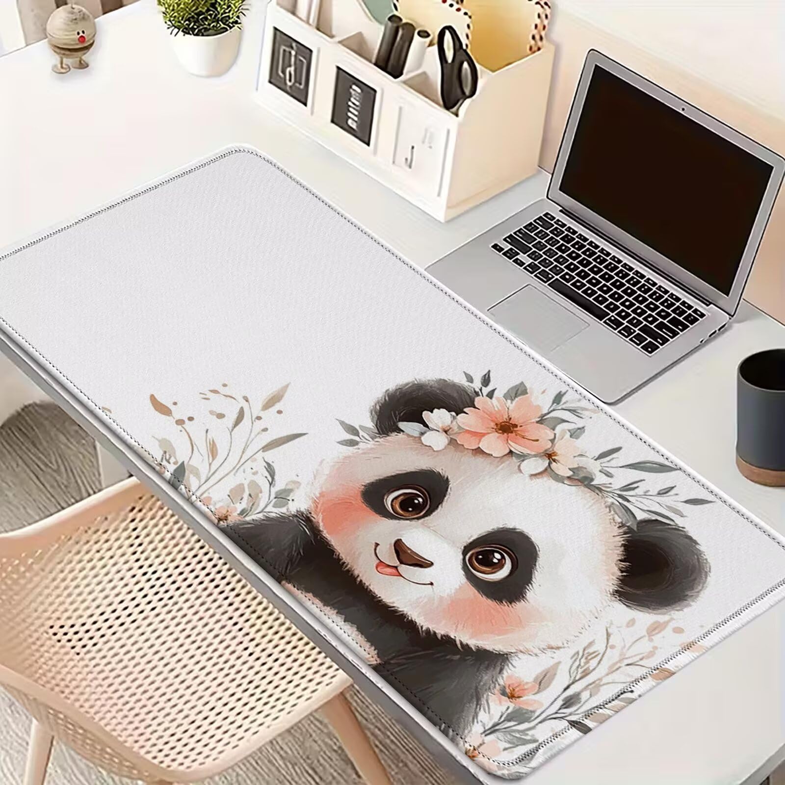 Tapis de Souris XXL Tapis de Souris Gaming 900 x 450 mm Blanc 0-z27