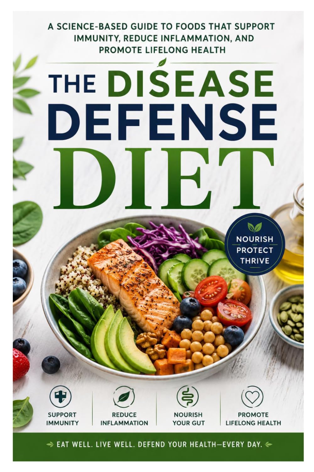 The Disease Defense Diet: A Science-Based Guide to Foods That Support Immunity, Reduce Inflammation, and Promote Lifelong Health