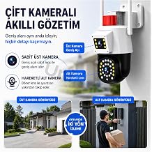 6MP  ift Lensli D  Mekan G venlik Kameras  355  PTZ