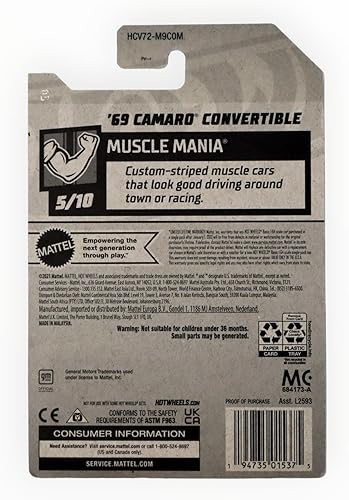 Miniatura 2 de Hot Wheels Camaro Convertible '69