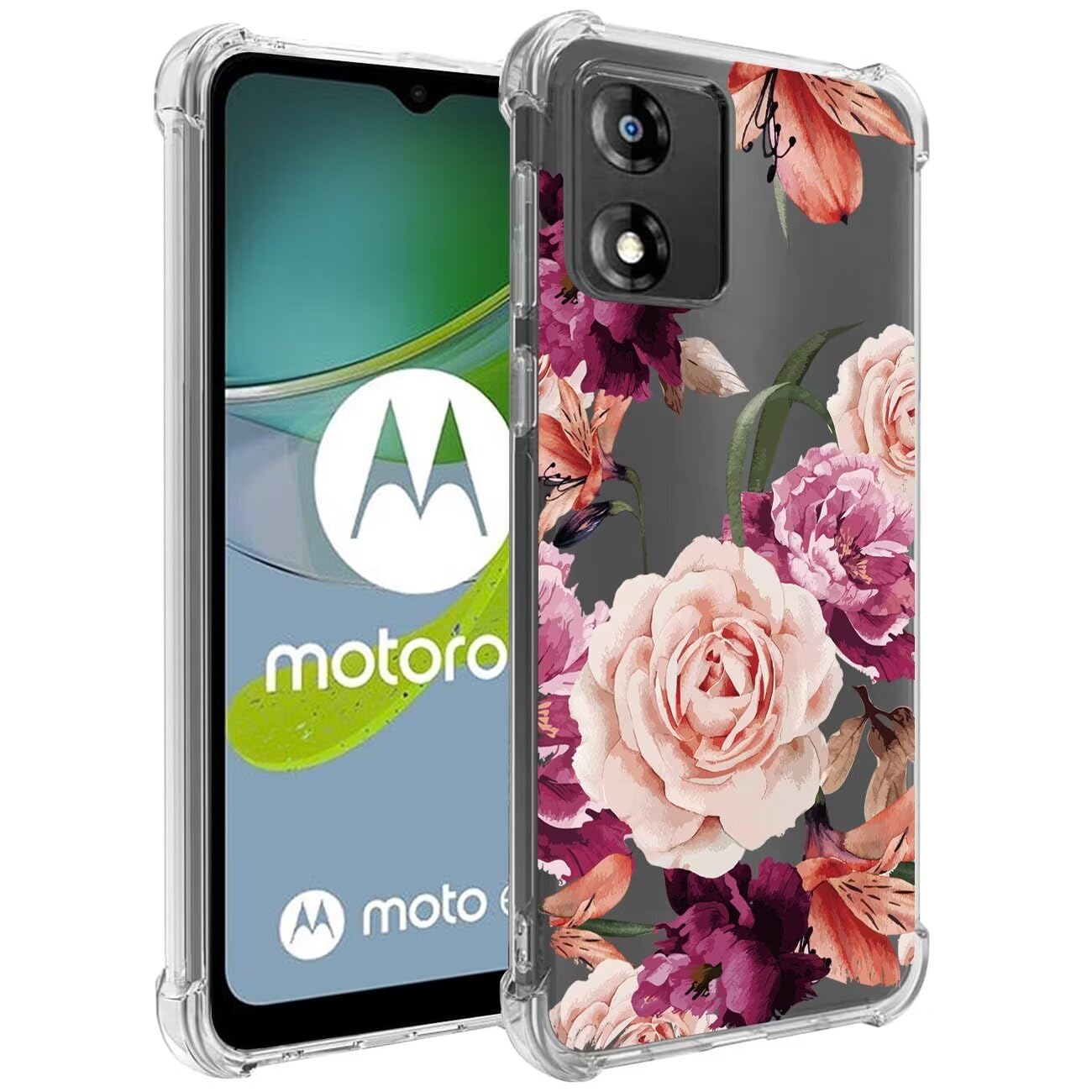 Jhxtech Phone Case For Moto E13 Case, Motorola E13 XT2345-2