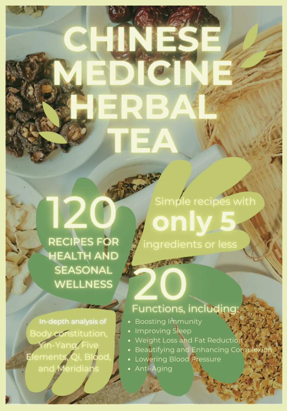 Chinese Medicine Herbal Tea: 120 Recipes: Blending Tradition with Medicinal Wisdom