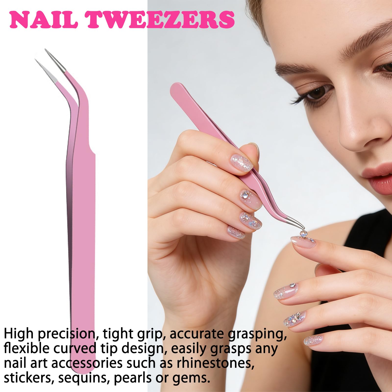 35 Stück Nagelkunst-Werkzeugset, Nagelkunstpinsel, Nagelständer, Nagel-Dotting-Werkzeug mit zwei Spitzen und Silikon-Skulpturstift, Nagelkunst-Set für Nagelkunst-Design zum Selbermachen