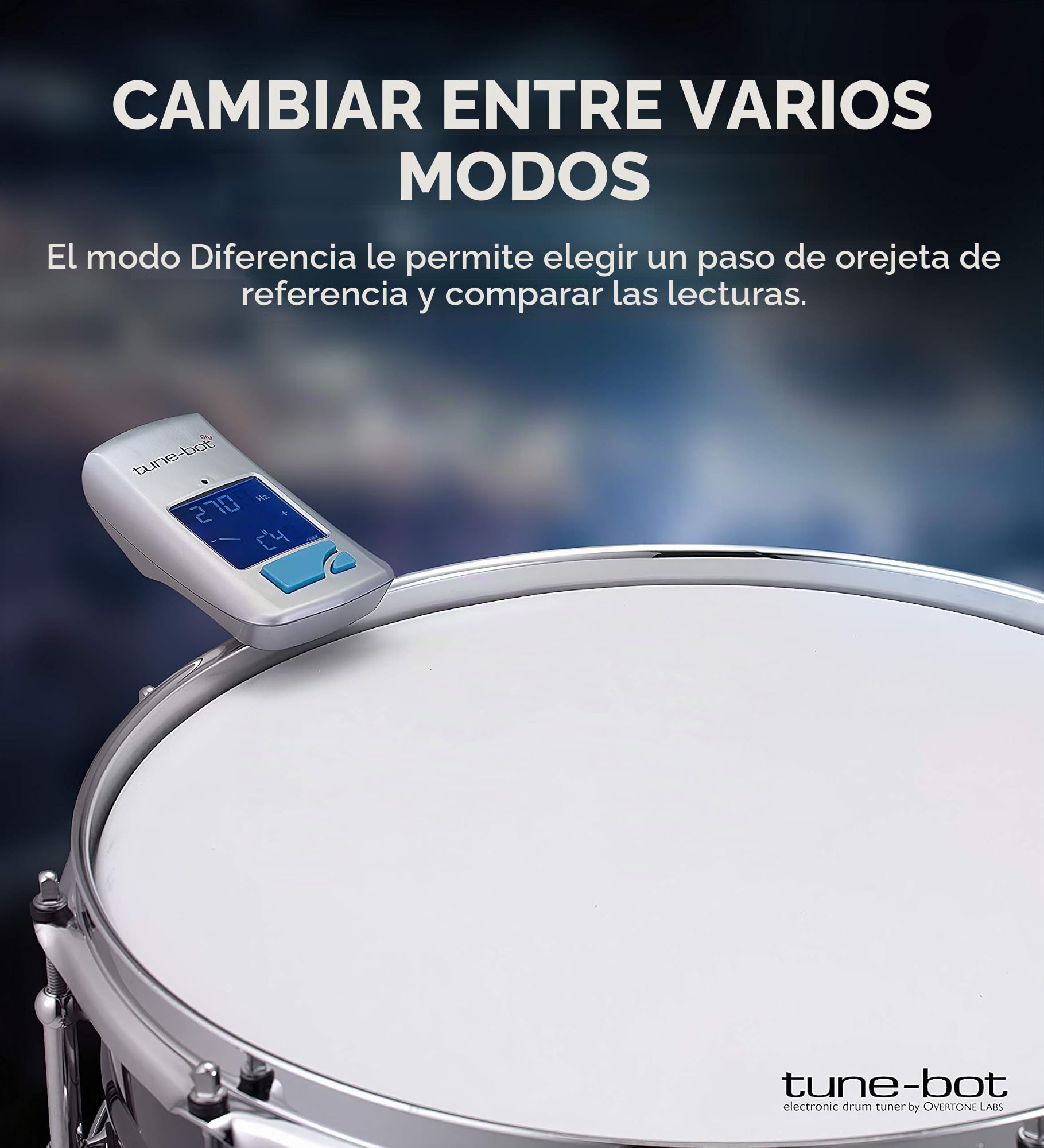 tune-bot Overtone Labs - Llave de Afinación