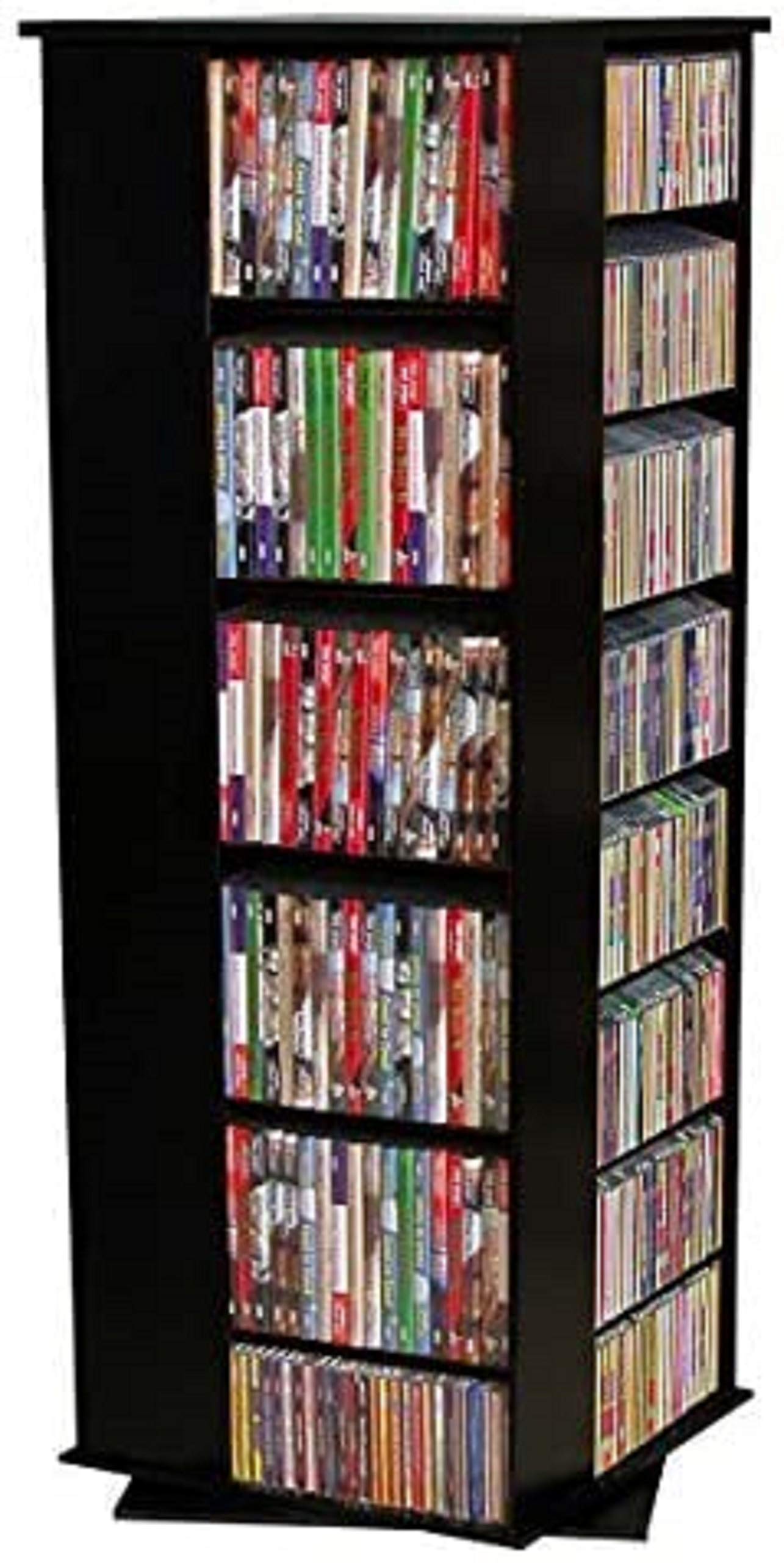 Amazon.com: Venture Horizon Revolving Media Tower 900 Black : Home