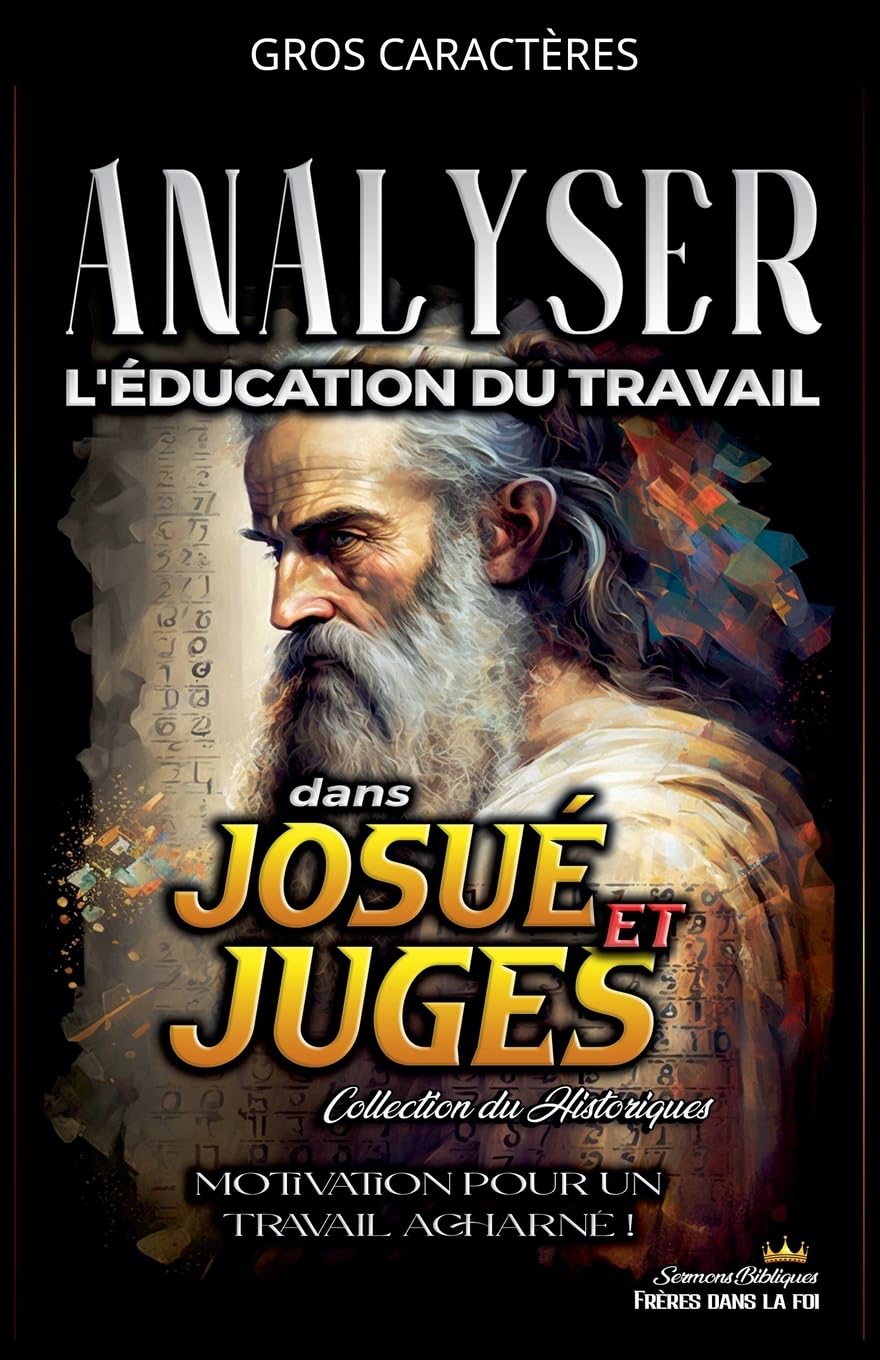 Analyser L'éducation du Travail dans Josué et Juges: 6 (L'Éducation Au Travail Dans La Bible)