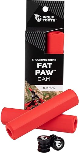 Miniatura 2 de Agarre de silicona para bicicleta de montaña con dientes de lobo Fat Paw Cam
