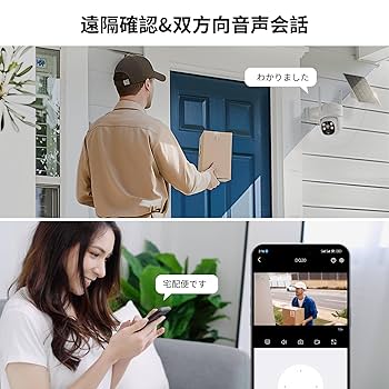 新品 【デュアルレンズ防犯カメラ400万画素+400万画素】VORGUT防犯カメ Amazon.co.jp: 【デュアルレンズ防犯カメラ 400万画素+400万画素