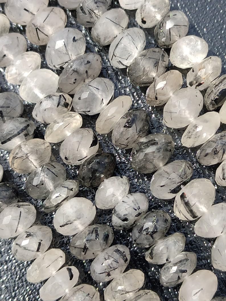 Perles à facettes naturelles en vrac pour concevoir un bracelet personnalisé contre le stress