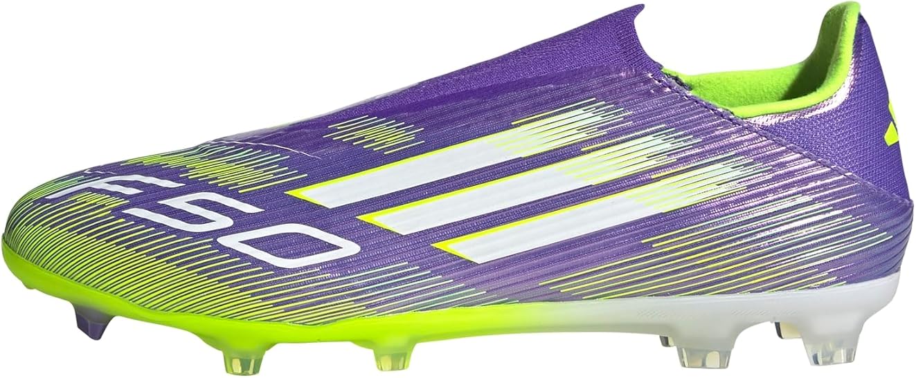 Adidas F50 League Ll Fg/mg Scarpe da Calcio Unisex Tomaia Fiberskin con stampa Sprint