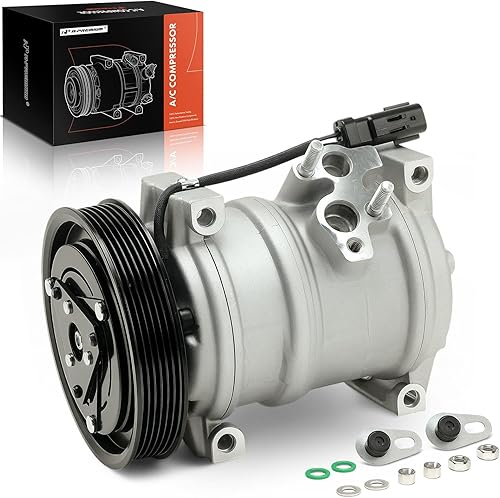 A-Premium Compresor A/C con embrague compatible con Dodge Caravan 2.4L 2004-2007