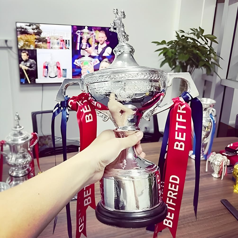 Snooker Meister Trophäe Kunstharz Galvanisch Versilbert Billard Meisterschaft Trophäen Sportfans Sammlerstücke Snooker Club Büro Heimdekoration Ausstellungsornamente