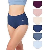Bea Confezione da 6 Mutande Donna Vita Alta in bambù - Slip Contenitivo Donna Pancia