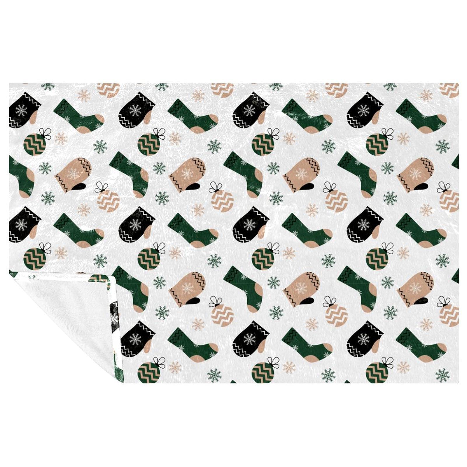 Couverture pour lit et canapé d'hiver douce et chaude, plaid de camping 150x100 cm