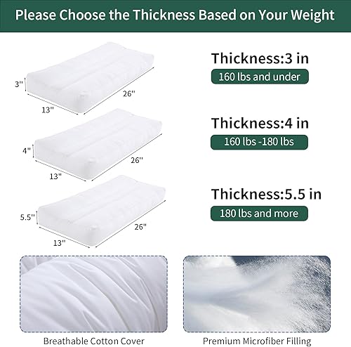 Miniatura 7 de Almohada de rodilla para personas que duermen de lado