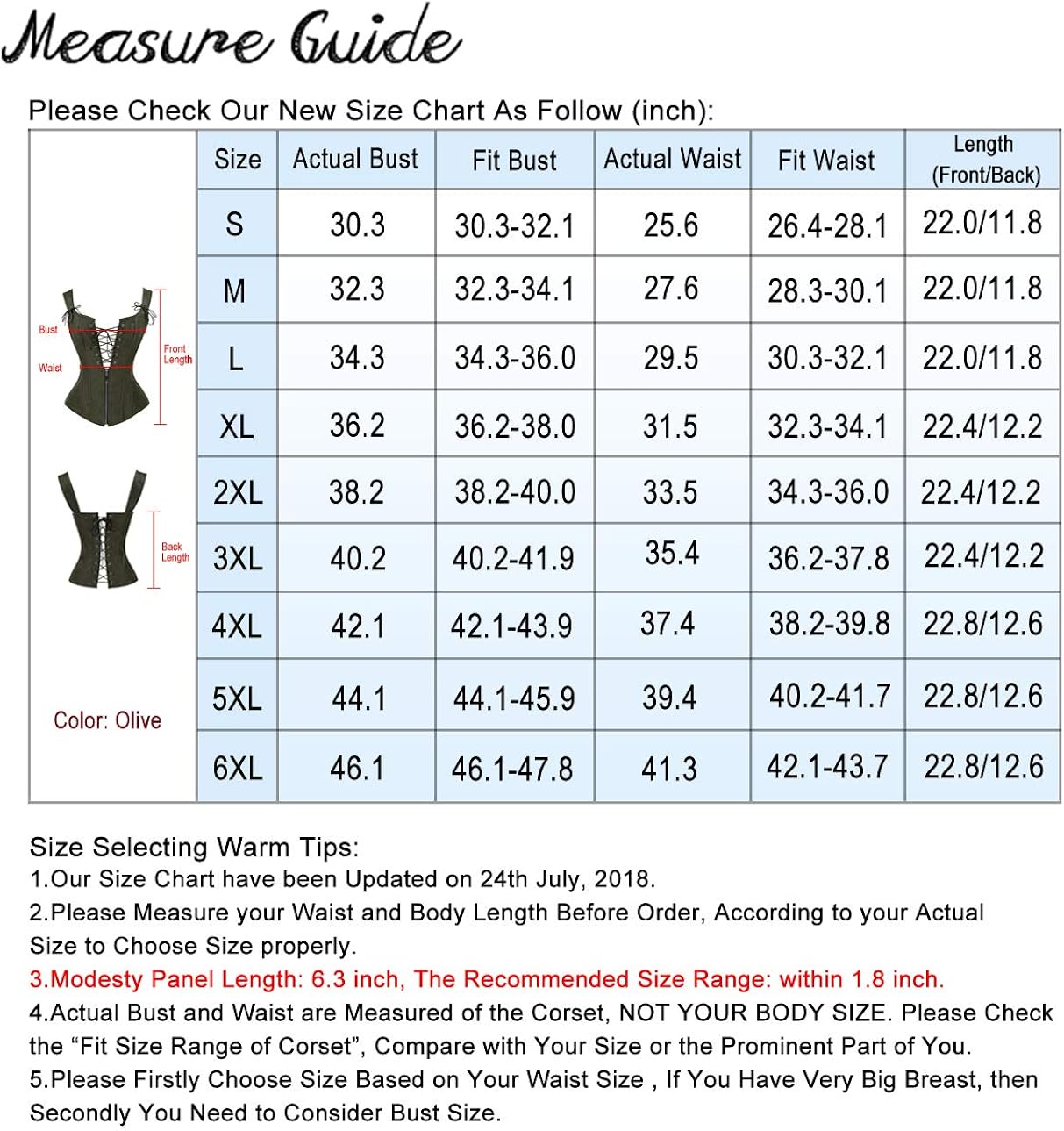 Charmian Women's Renaissance Lace Up Vintage Boned Bustier Corset with Garters at  Women’s Clothing store