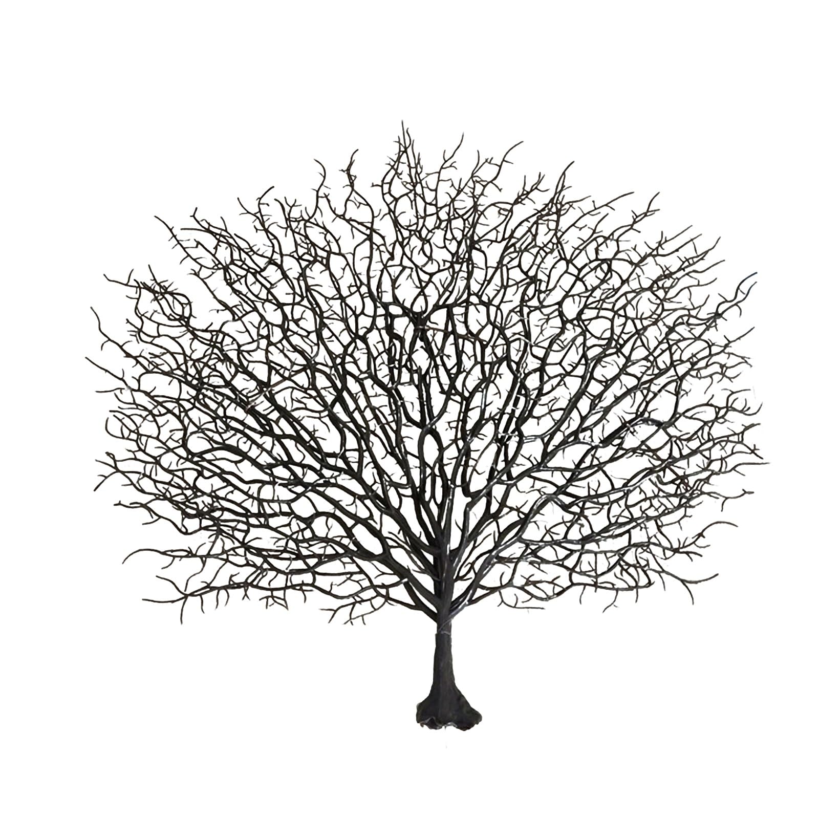 SCDOA Plastic Branch Coral Branch，Coral Branch Plant Plastic ，Artificial Coral Branches，Artificial Tree Branch Coral ，White Simulation Dead Tree Branch(Curry)