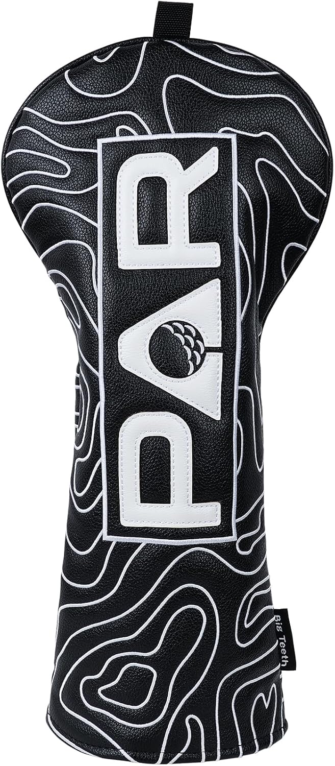 Golf Club Head covers Irons/1FH/Driver/Fairway/Hybrid/Putter PU Leather PAR Pattern
