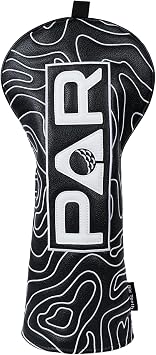 Golf Club Head covers Irons/1FH/Driver/Fairway/Hybrid/Putter PU Leather PAR Pattern