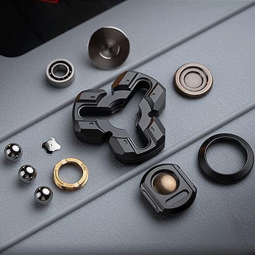 Miniatura 5 de WANERSEN Mini robot March Fidget Spinner Slider Juguetes Hápticos Fidget Metal Juguetes de escritorio Libera Ansiedad Juguete EDC Gadgets