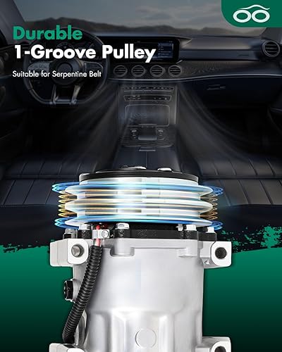 Miniatura 1269 de SCITOO CO 10739C - Compresor de CA compatible con Honda Element 2.4L 2003 2004 2005 2006 2007 2008 2009 2010 2011