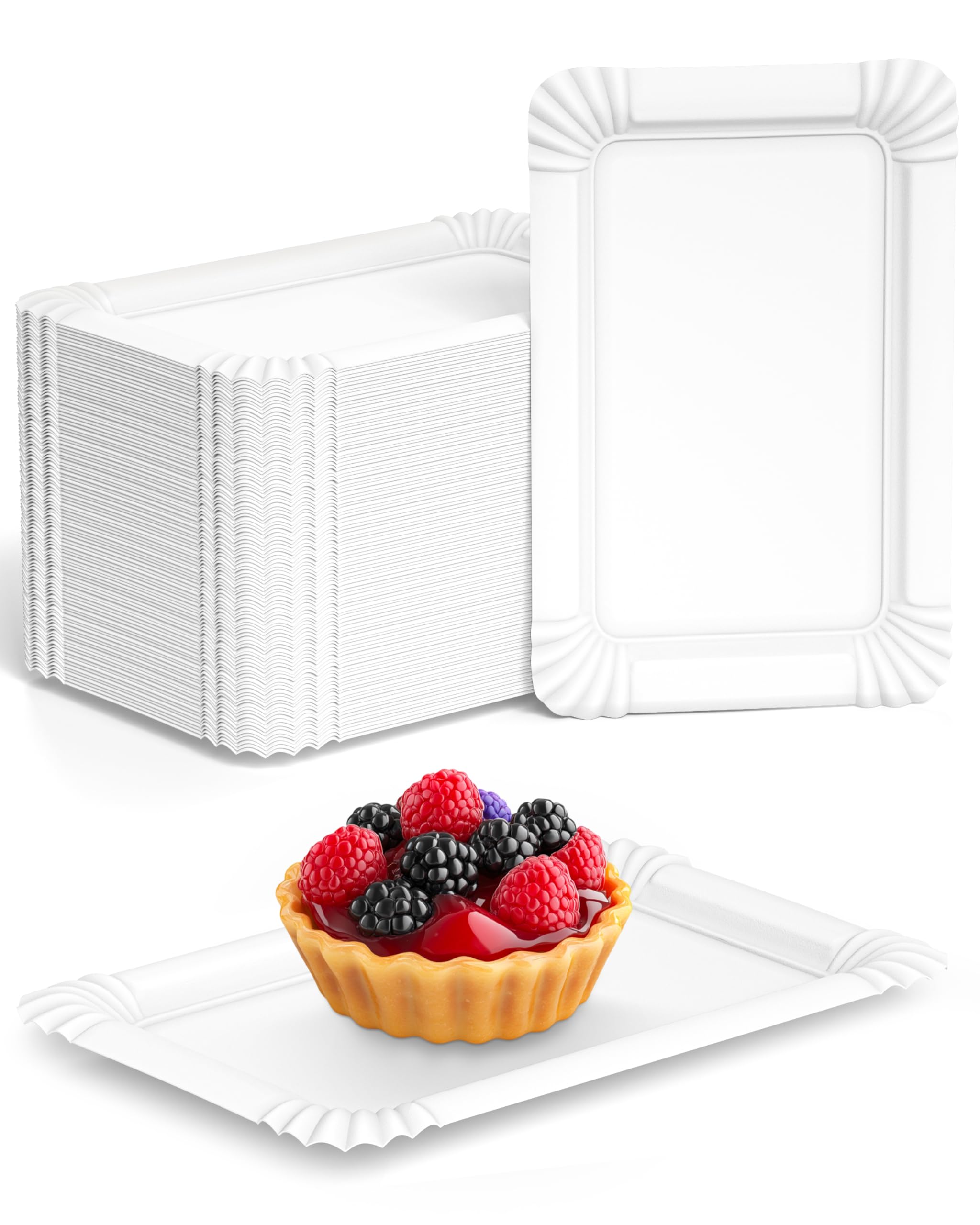 3000 sztuk talerzy papierowych, 30 (10 x 16 cm), jednorazowe naczynia, naczynia na imprezę, jednorazowe talerze papierowe, talerze na imprezę, jednorazowe naczynia na imprezę, talerze z papieru, talerze do przekąsek (3000, talerze papierowe 30 (10 x 16 cm