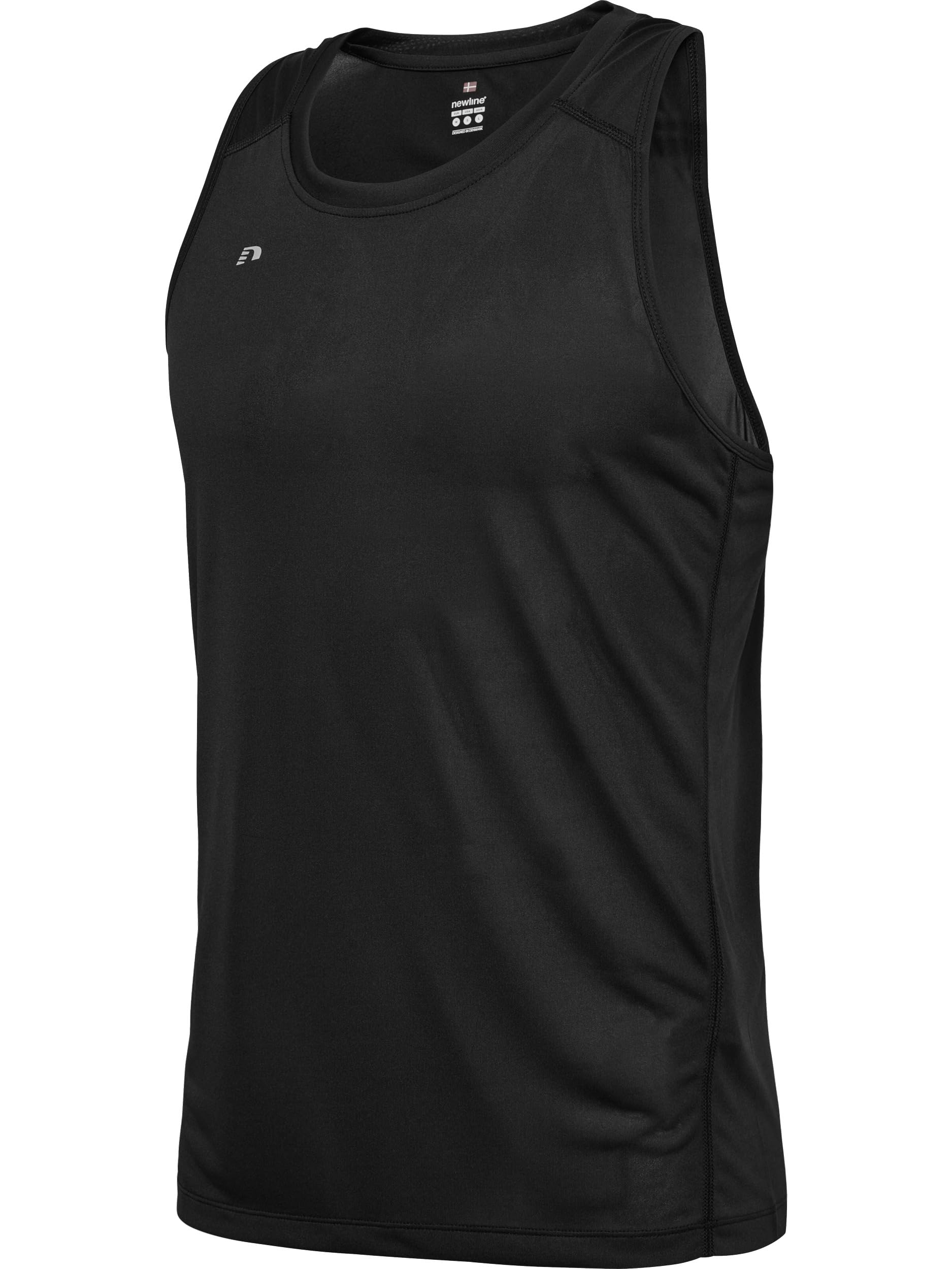 Newline, nwlBEAT Singlet, Black, 2XL