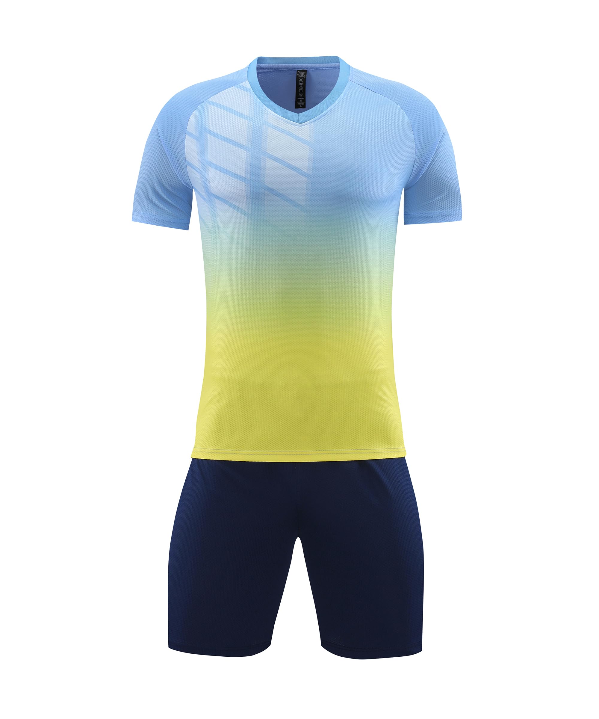 M2C Kids Soccer Jersey Set Athletic Team Uniform Shirt and Shorts