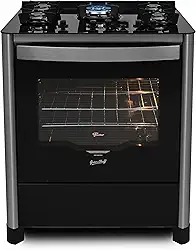 FISCHER FOGÃO DE PISO À GÁS 5 BOCAS GRAND CHEFF COM GRILL INOX 220V - 26988-59781