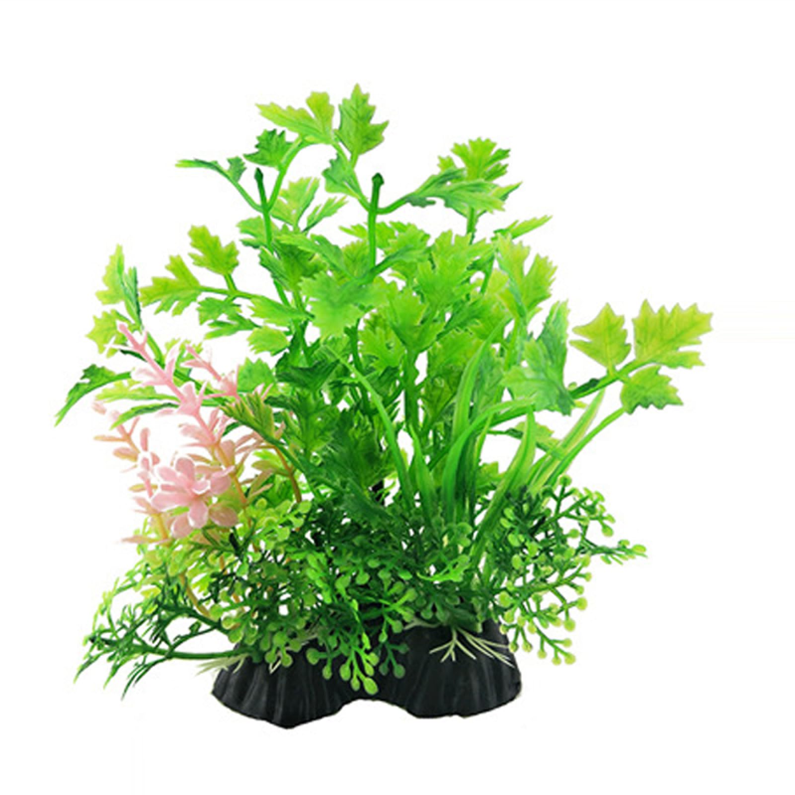 Decoraciones para acuarios, Césped Artificial de imitación de Agua, decoración de Paisaje for Acuario, Adorno subacuático, decoración for pecera, 3 Piezas, 11