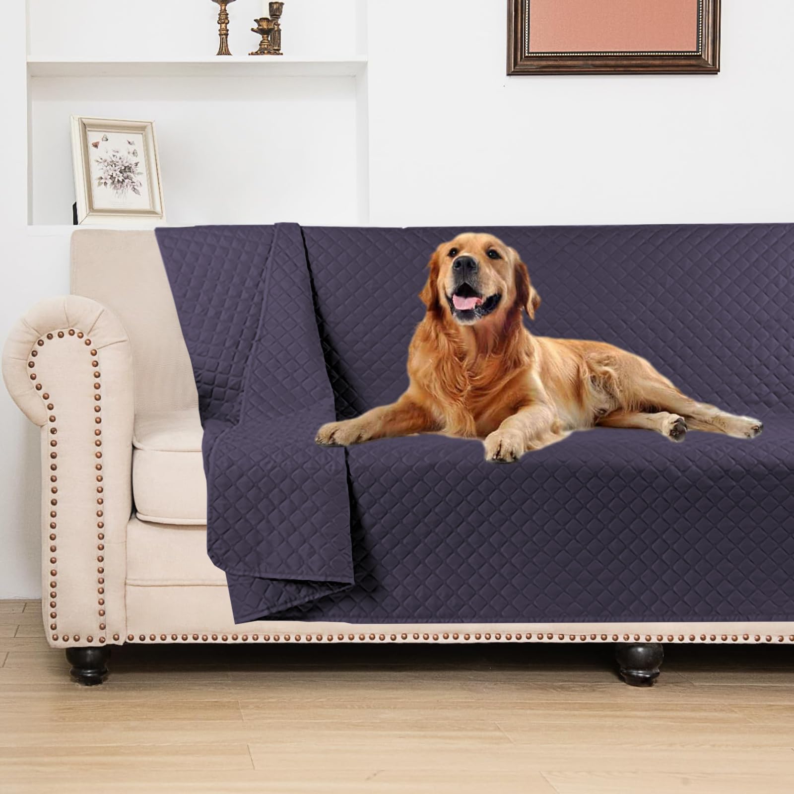 Fundas Impermeables De Cama Para Perro Para ProteccióN De Sofá, Manta Grande para Perros Y Mascotas, Manta Extra Grande Y Lavable Para Mascotas, Manta Antideslizante para Cachorros, Cama, Sofá