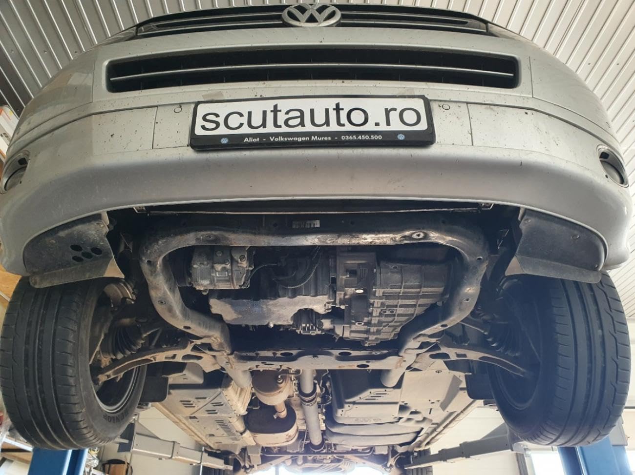 Protezione motore in metallo compatibile con Volkswagen Caravelle T5, T6.