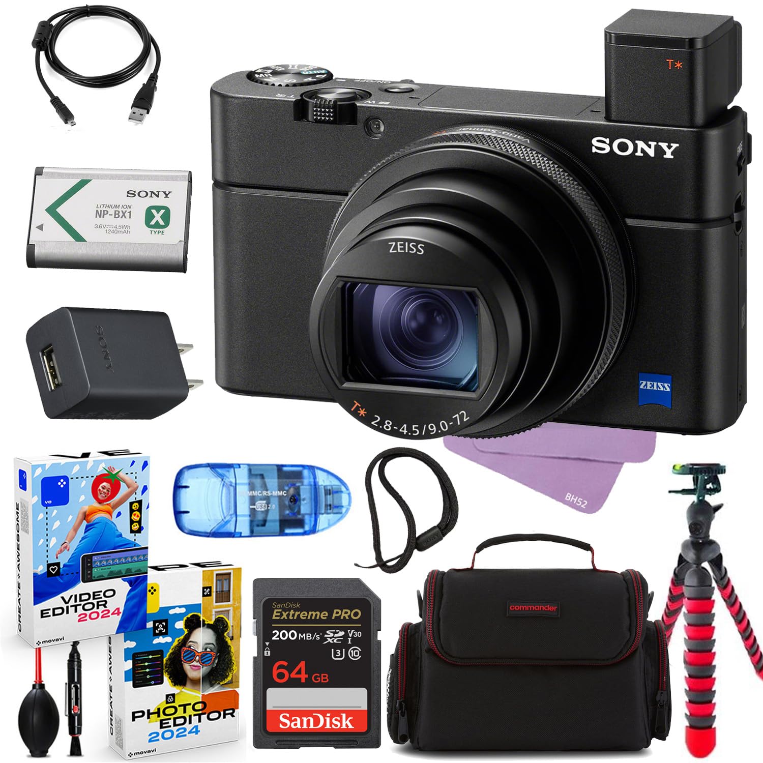 Shutter Sony Fx 100 Sony Cyber-shot DSC-RX100 VII Digital Camera