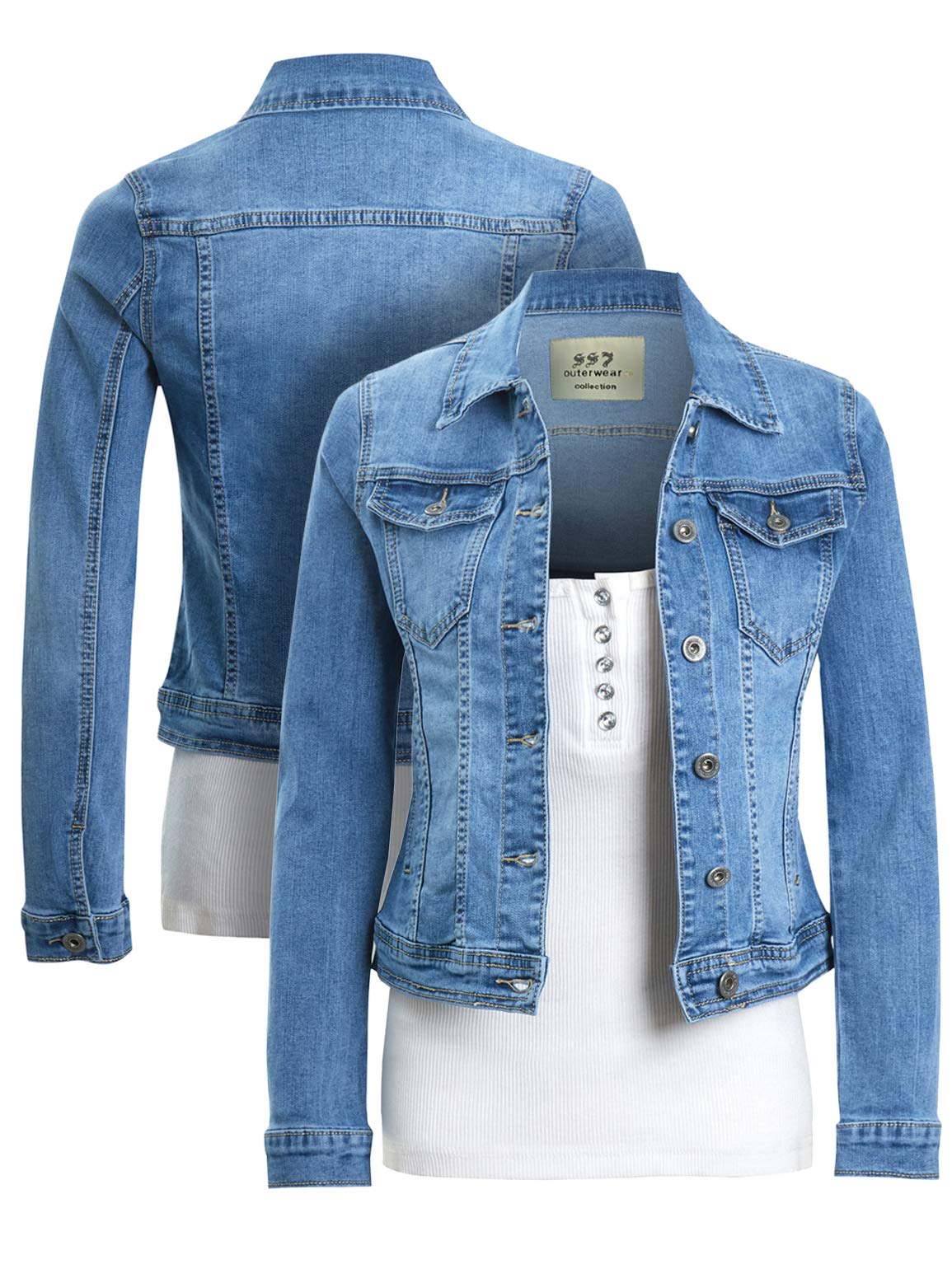 SS7 Femmes Veste en Jean
