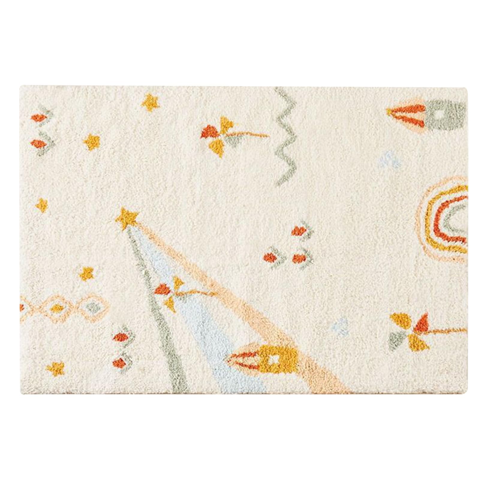 Tapis imitation cachemire Cocoarm de qualité supérieure à couverture complète pour chambre