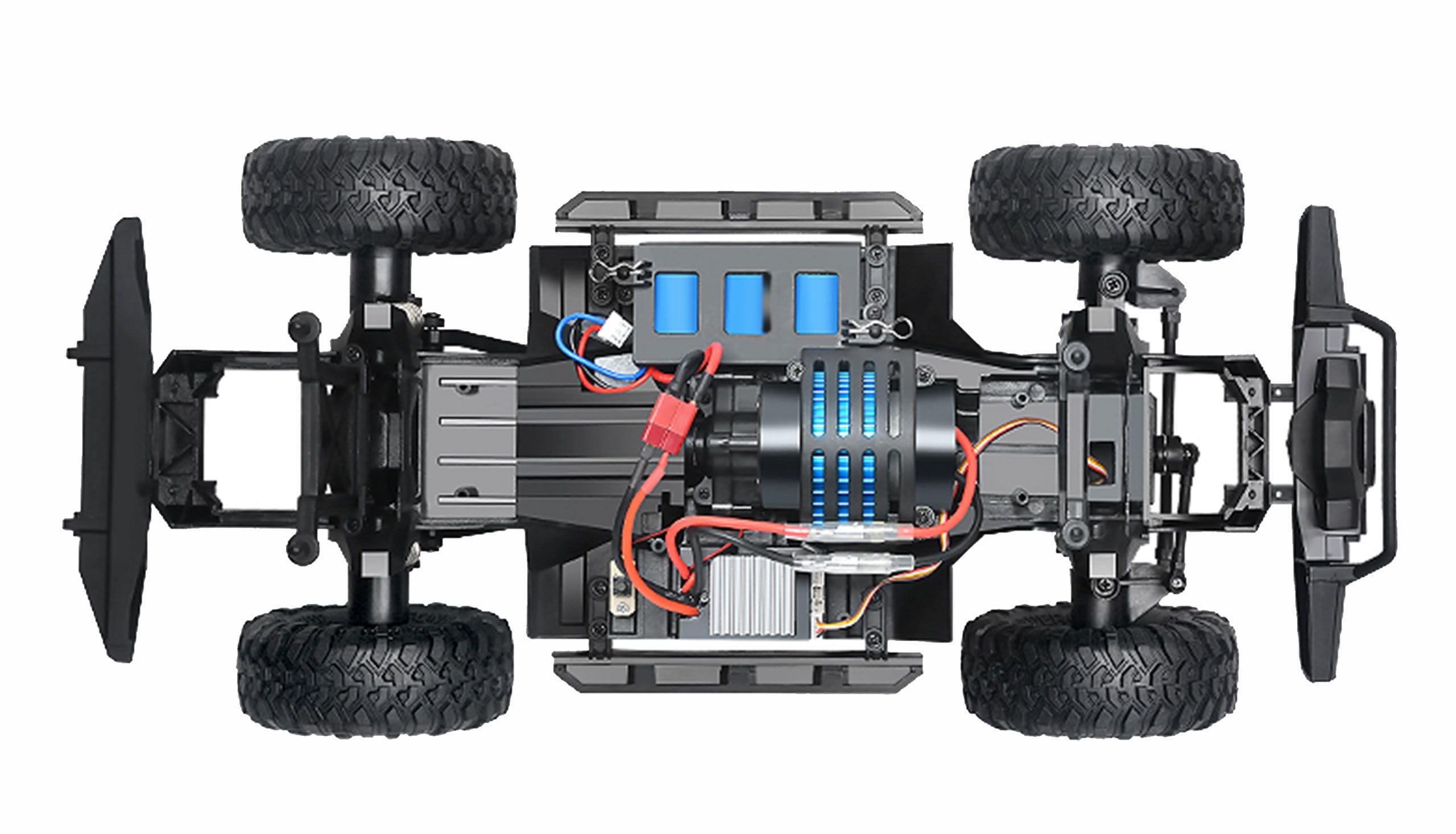 Amewi Dirt Climbing Pickup Brushed 1:10 RC Model Car Electro Crawler all-wheel drive 4WD RTR RC remote control